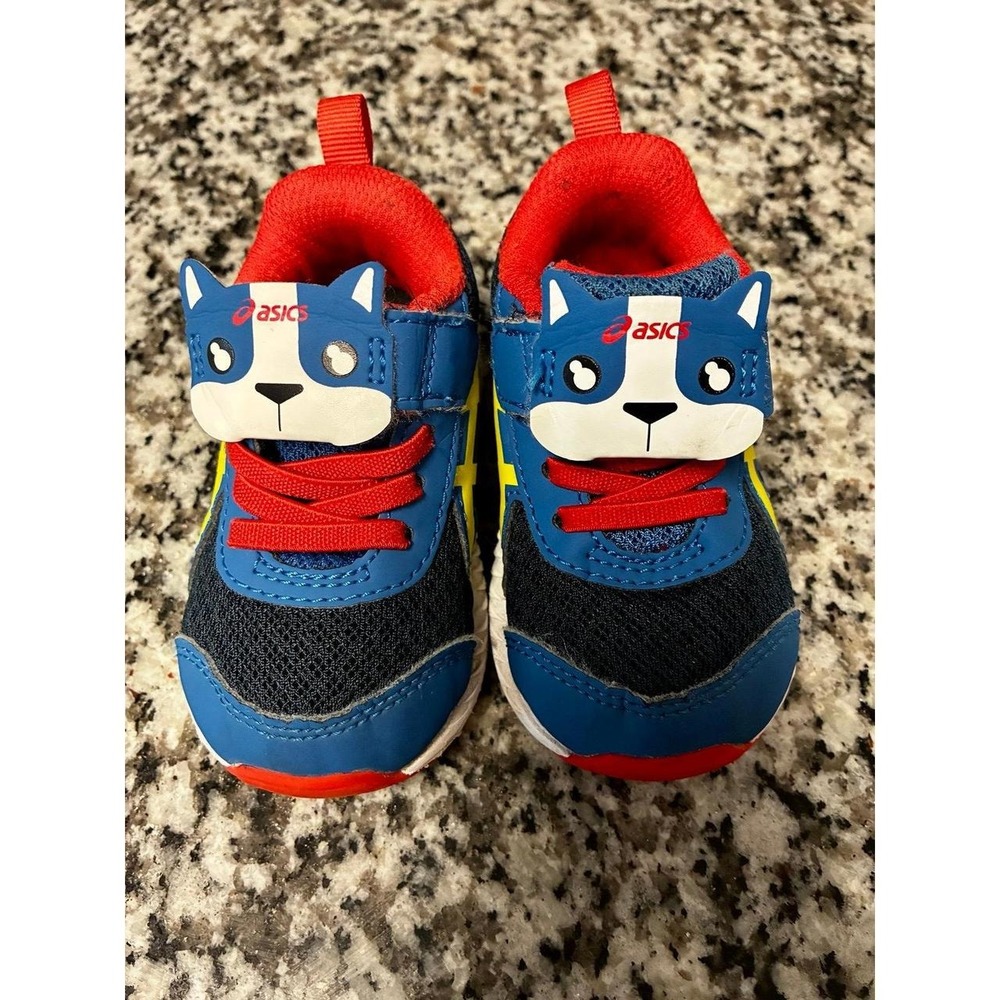 Asics Kids Contend 7 TS School Yard "Puppy" Sneakers - Size C4